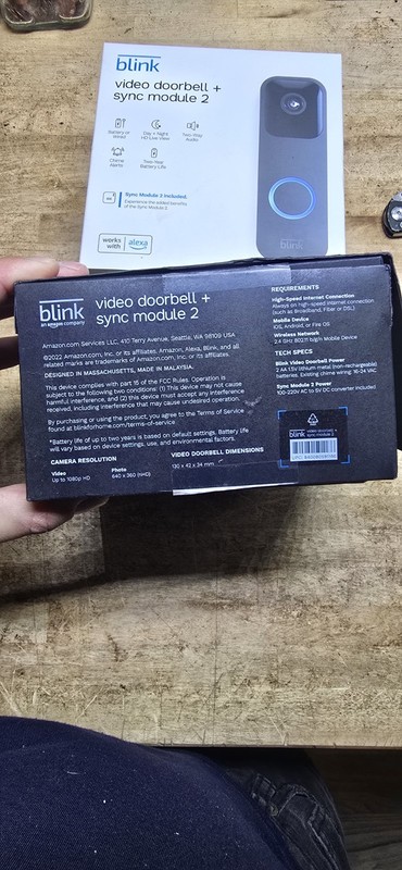 Blink Video Doorbell (without Sync Module Untested gallery