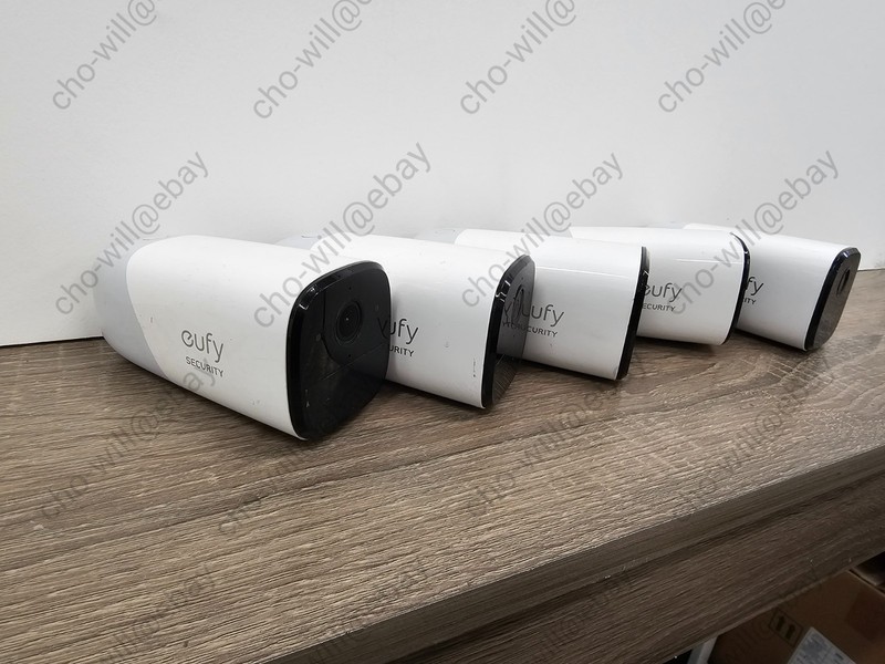 EufyCam 2 Security Camera T8114 – Lot of 5 *FOR PARTS OR NOT WORKING*
