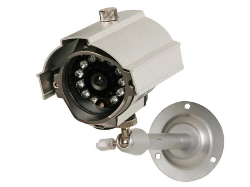 10 Velleman CAMCOLBUL14U WEATHERPROOF 1/3″ IR COLOR CCD CAMERAS W/ NIGHT VISION