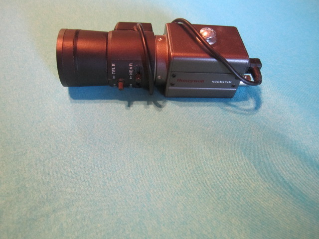 Honeywell HCCM474M High-Resolution Day/Night Miniature Camera w/ HLD5V50F13L Len
