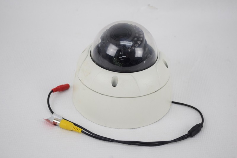 Outdoor Dome Camera Ivory Vandal Dome BNC