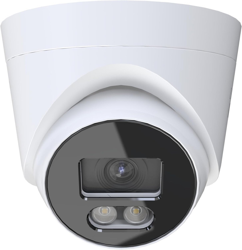 Elitex 12MP Series/Spotlight Dome W 2 Way Audio Add on IP Camera