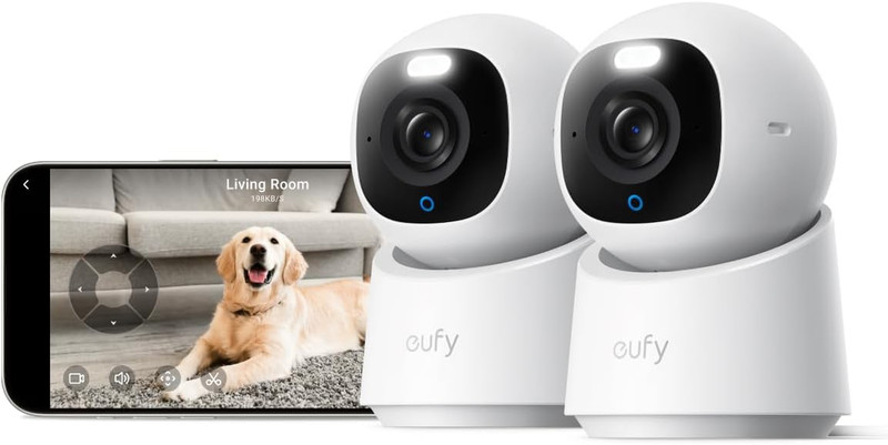 Eufy Security 4K Indoor Camera E30 -No Subscription,360° Pan Tilt,Ai Auto Tracki gallery