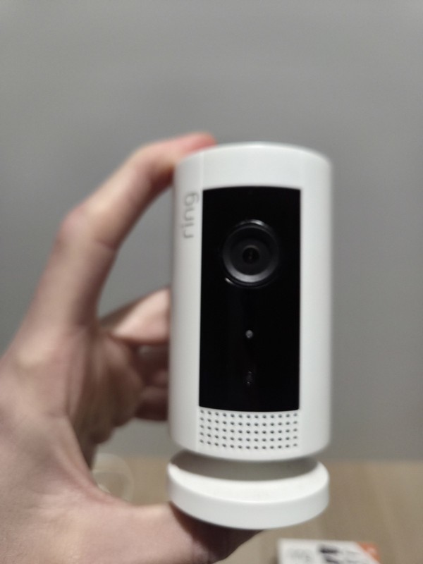 Ring Indoor Cam Compact Plug-In HD Security Camera with two-way talk - White gallery