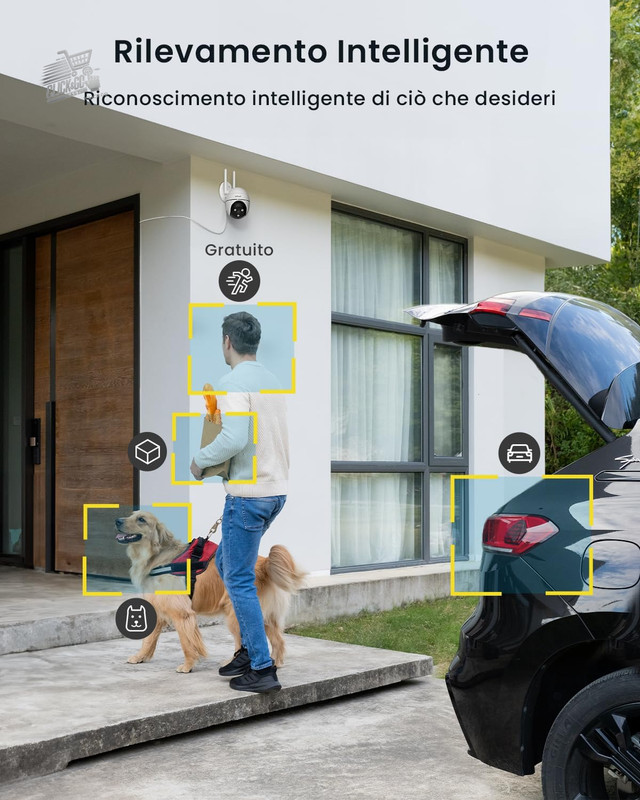 2K Outdoor Wi-Fi Camera 360° PTZ Camcorder Wifi Surveillance With 3MP Visio gallery