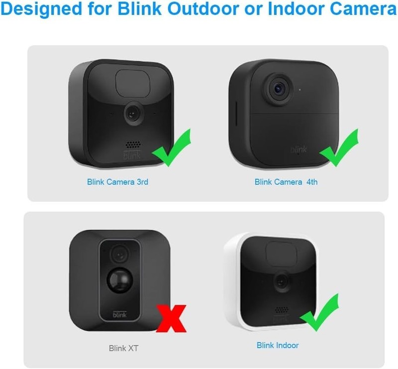 Weatherproof Camera Mount 4 Pack Adjustable Rotation for Outdoor Security Cam... gallery