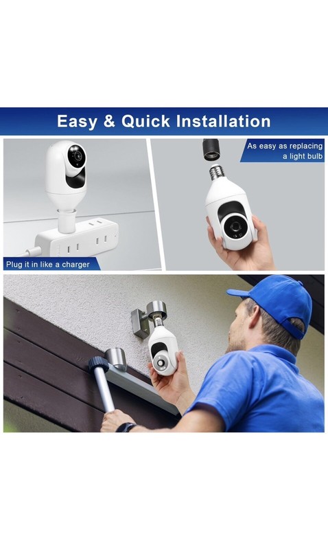 bulb Camera Wifi (2 Pack) gallery