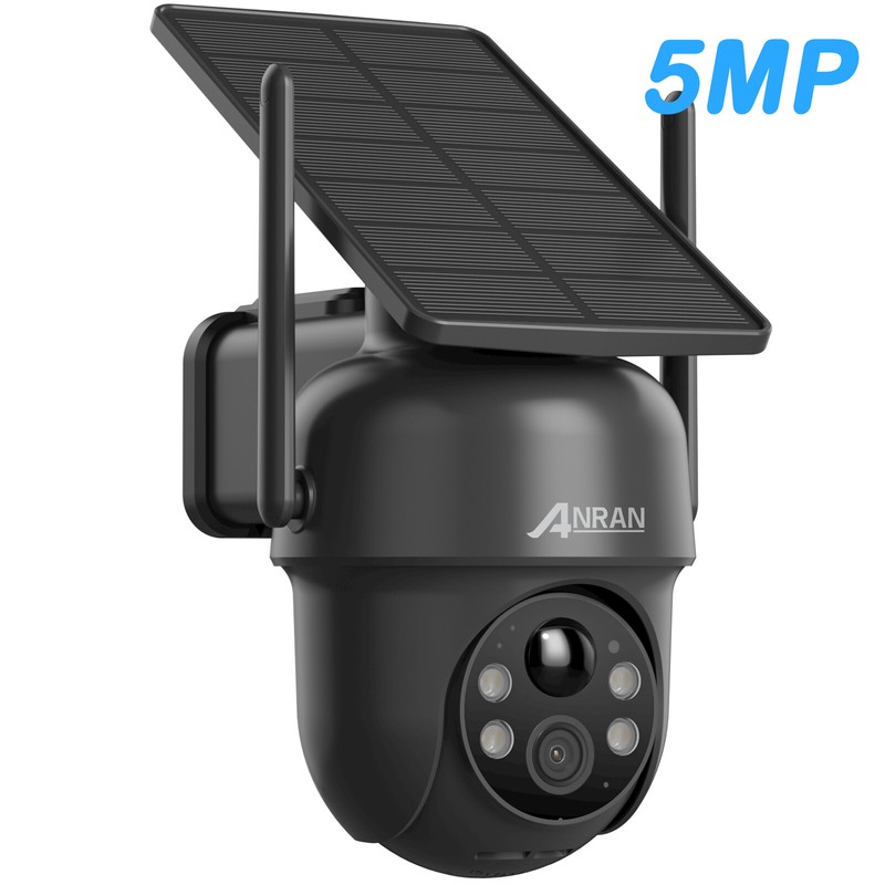 5MP Wireless WiFi Solar Camera Outdoor Solar Powered Security Camera System