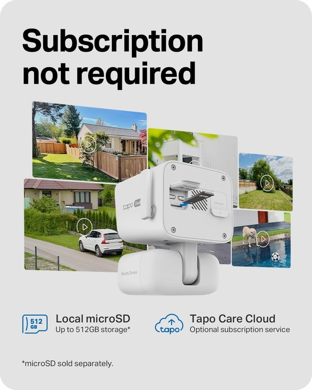 Tapo 4K Security Camera Wireless Outdoor C675D KIT gallery