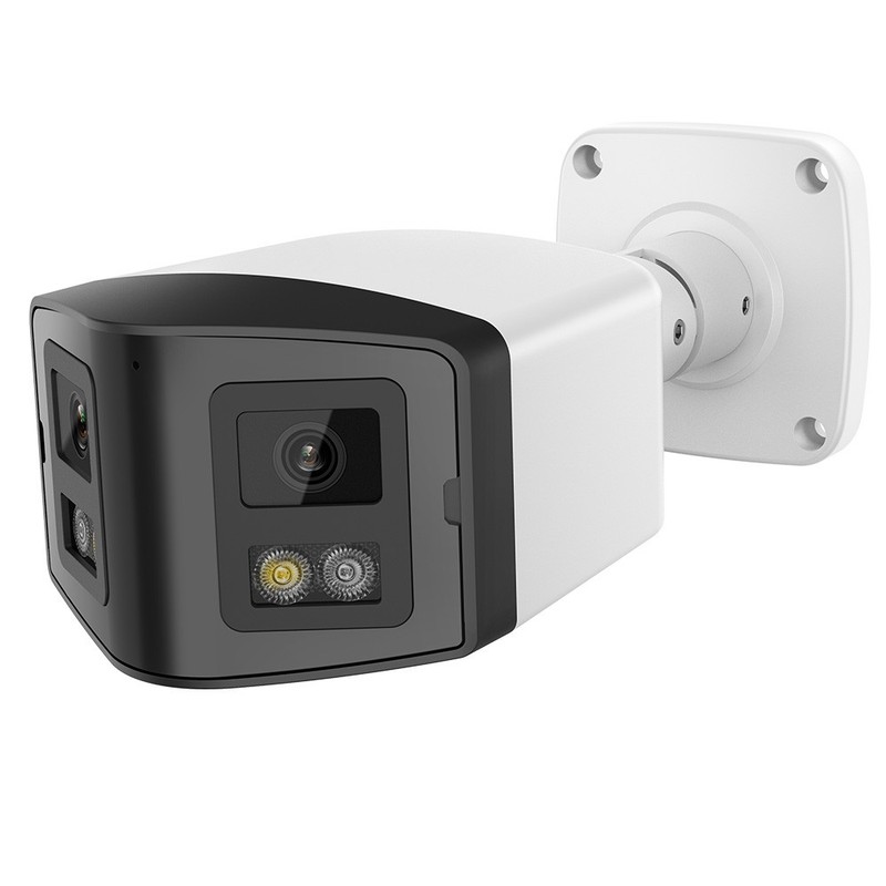 VIKYLIN 4K 8MP 180° Panoramic Bullet IP Camera Dual Light Full Color IR Swith gallery