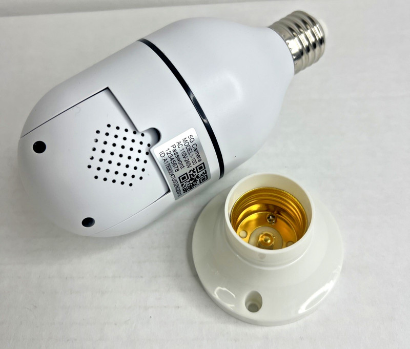 New Lot of 2 WiFi Panorama Camera HD Smart 360° View Wall Plug in 5GHz Wireless gallery