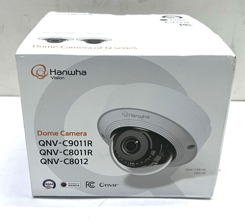 Hanwha Vision QNV-C8011R 5MP 120dB Dome Camera With Night Vision