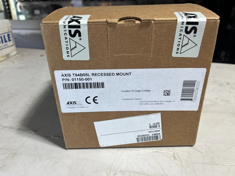 BRAND NEW Axis Communications T94B05L Recessed Mount 01150-001 gallery