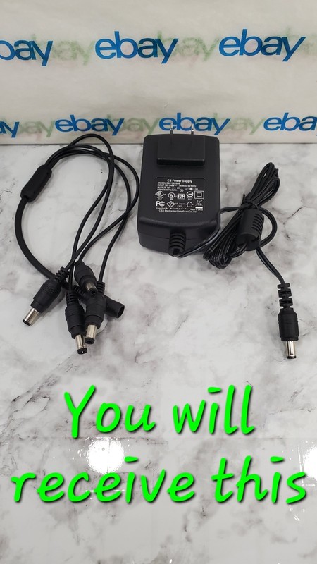 ✅️⭐️ Authentic Swann Power Adapter & Splitter For ( Cameras PRO-1080MSB ) gallery
