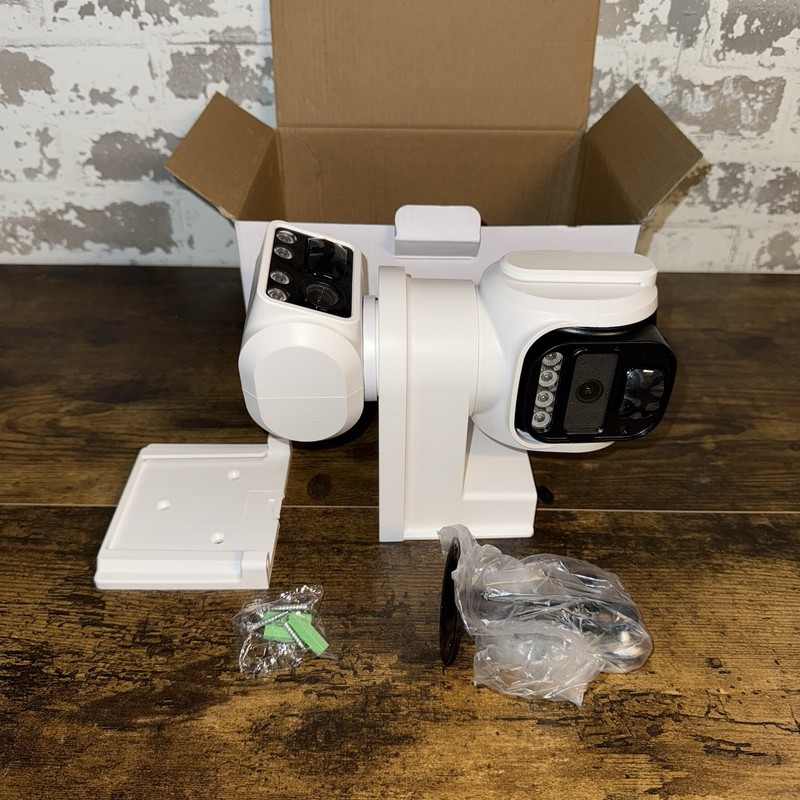 NEW - CowWolf 4G LTE Solar Security Camera - Solar Panel - Color Night Vision gallery