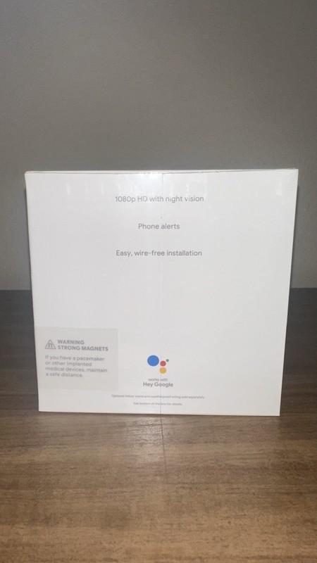 Google Nest Cam (Battery) 2-Pack Indoor/Outdoor Wi-Fi 1080p White Night Vision gallery
