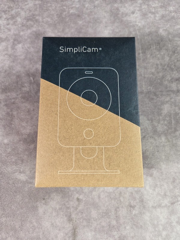 SimpliSafe SimpliCam SSCM1 Indoor 1080p IP Surveillance Camera Wi-Fi Black