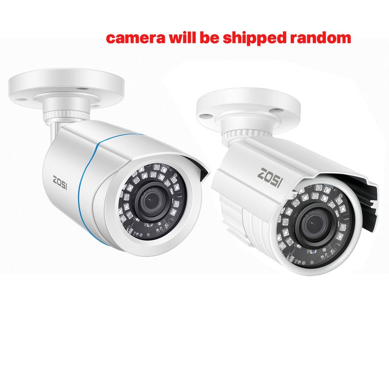 ZOSI 1080P TVI Bullet Security Camera Outdoor CCTV System 80ft IR Night Vision gallery