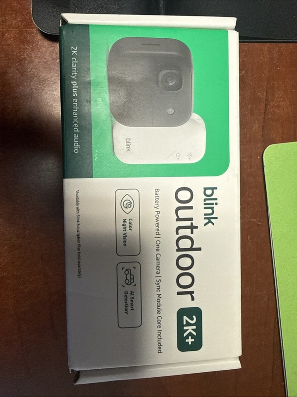 Blink Outdoor 2K+ Battery Powered One Camera Sync Module Core