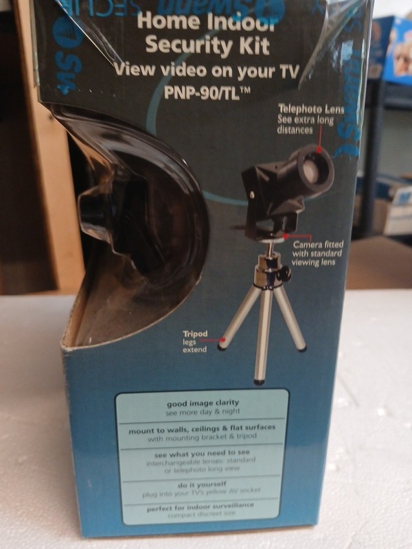 Swann PNP-90/TL Home Indoor Security Camera Kit NEW Sealed Audio FREE SHIPPING gallery