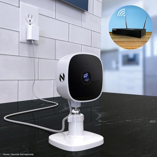 Indoor Plug-in Wireless 1080p Deterrence Camera with 2-Way Audio (1 1 camera gallery