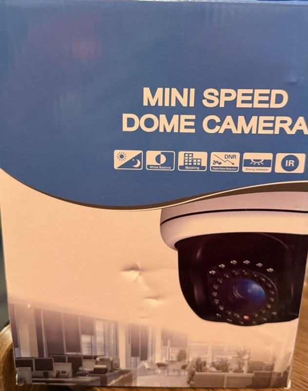 Pair Mini Speed Dome CCTV Cameras IR Night Vision Surveillance Cameras New gallery
