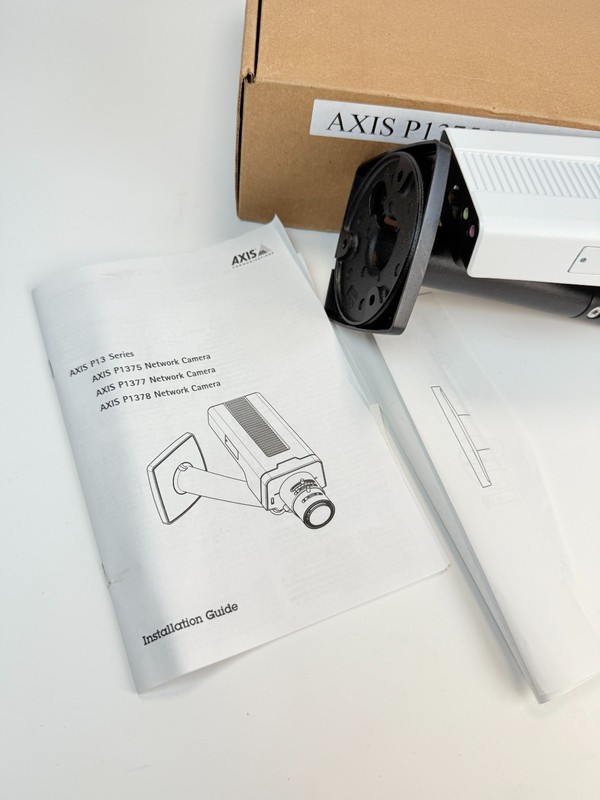 Axis P1375 Indoor Outdoor Network Security Camera System White NEW! gallery