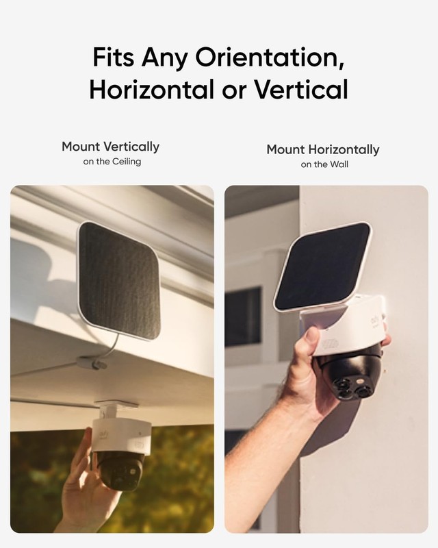 Security 3K Dual Camera, SoloCam S340, Solar Security Cameras Wireless Outdoo... gallery