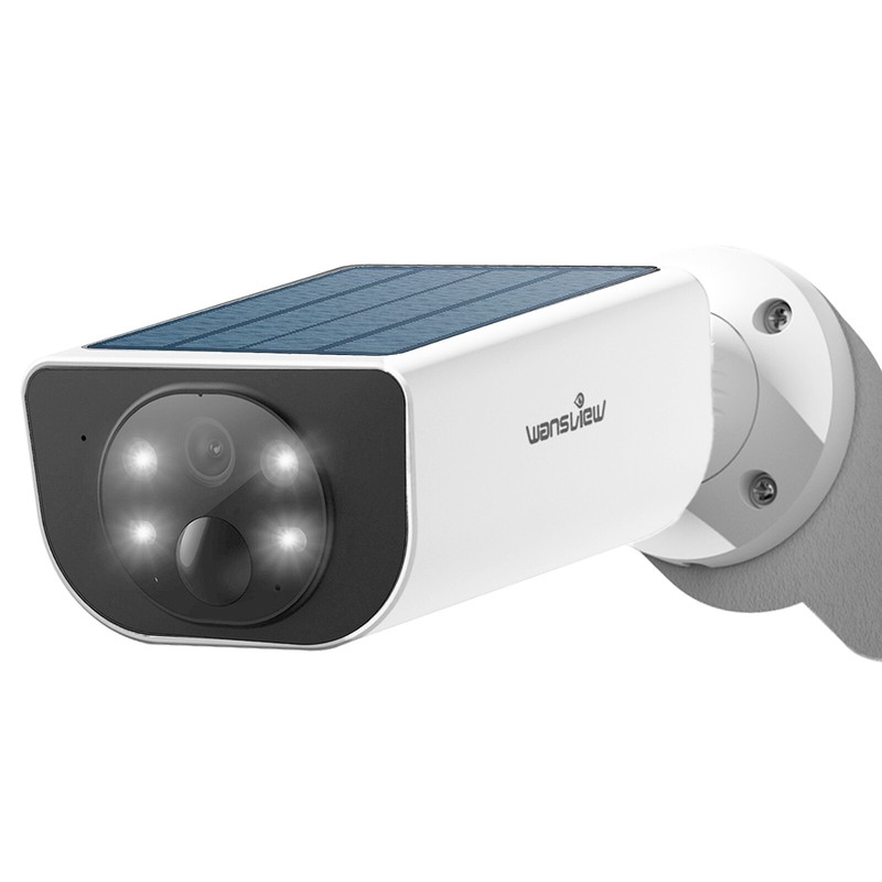 Wansview Solar Battery Powered Wireless Security Camera System Outdoor Home Wifi