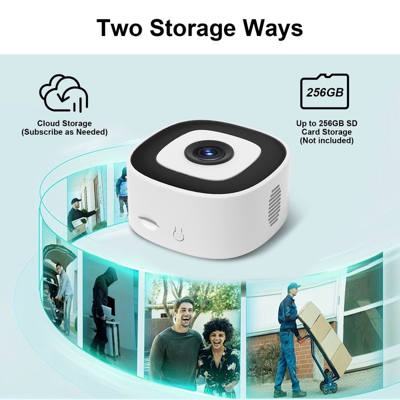 Tuya 2K Window Camera 2.4GHz & 5GHz WiFi Indoor Cameras for Home Security gallery
