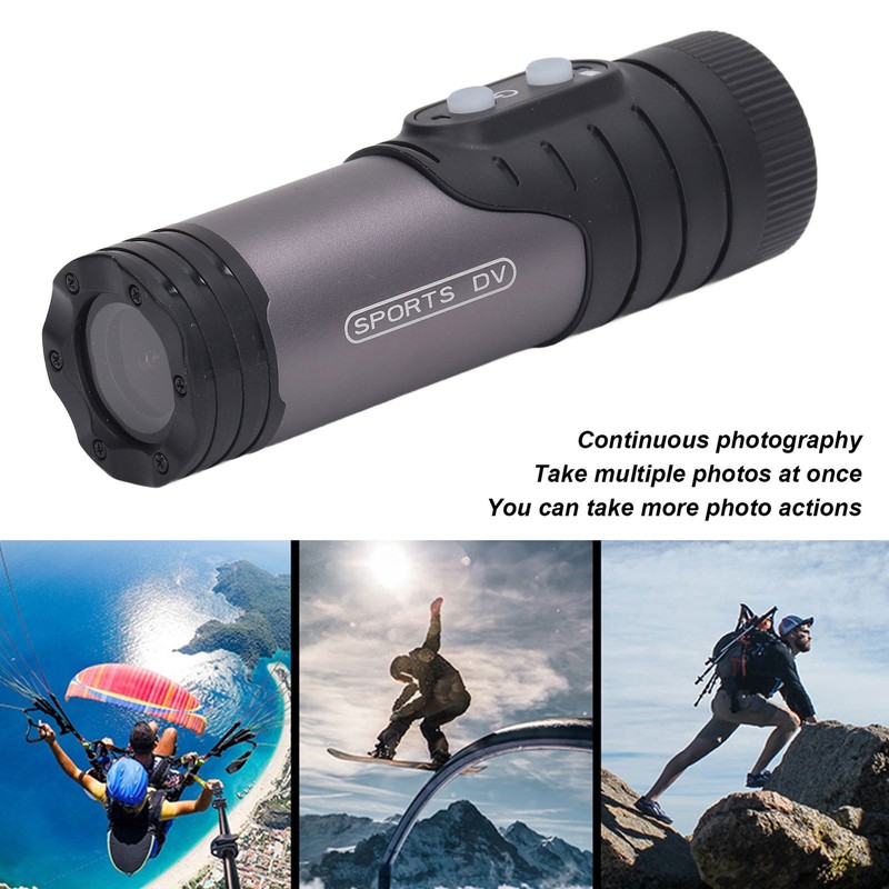 Mini Sports DV Camera 12MP WiFi IP66 Waterproof 1600mAh Type C 120 Wide Degree gallery