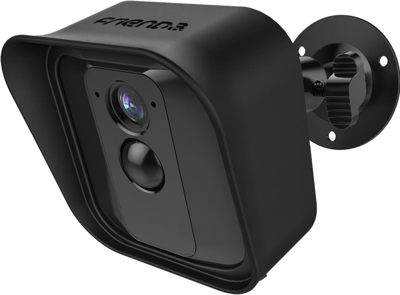 Durable Black Wall Mount & Silicone Cover for Blink XT - Waterproof & Functional gallery