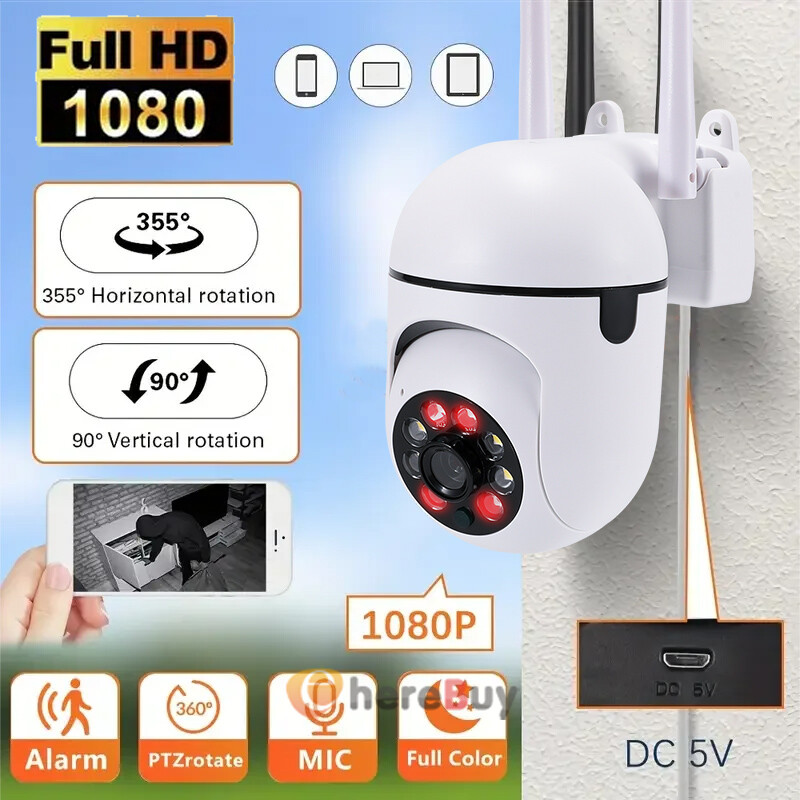 Indoor/Outdoor 2.4G Wireless Security Camera Wifi HD Night Vision 2-Way Audio US gallery
