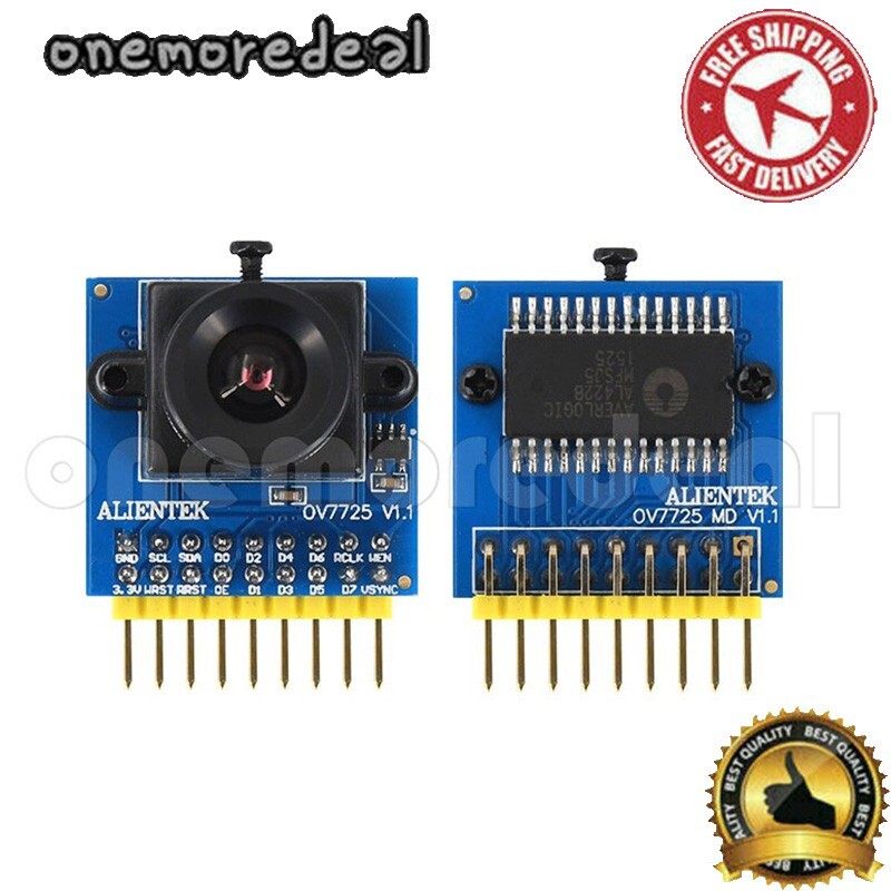 ALIENTEK Camera Module 300000 Pixels OV7725+FIFO STM32 Drive Outperform OV7670