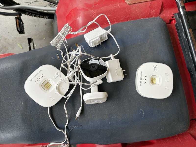 MyQ Smart Garage X2 and Camera Home Security System