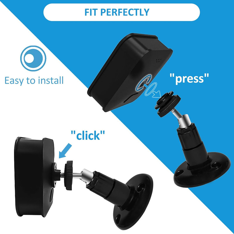 Blink Outdoor Camera Mount, 360 Degree Adjustable Indoor/Outdoor Wall Mount Brac gallery