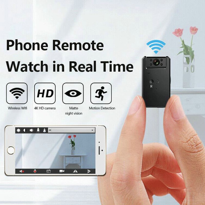1080P HD 4K Mini Camera Wireless Wifi IP Cam Home Security Night Vision DVR NEW gallery