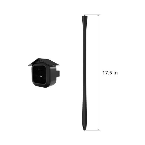 Flexible Twist Mount and Weatherproof Cover for Outdoor Camera Black 17.5 Inch gallery