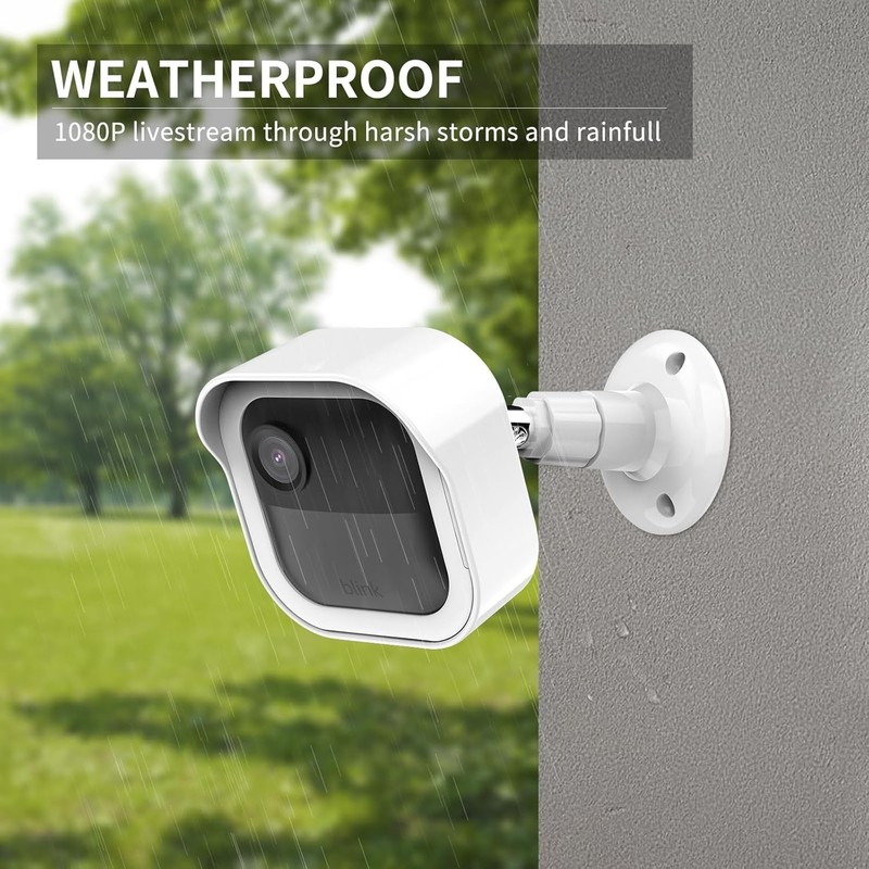 Blink Outdoor Camera Mounts Housing Bracket 3 Pack 360° Adjustable White gallery