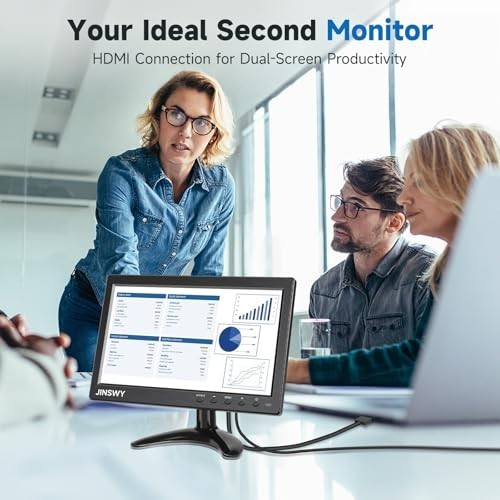 10.1" HD Security Monitor, 1024x600, HDMI VGA BNC AV USB, Built-in Speakers, Rem gallery