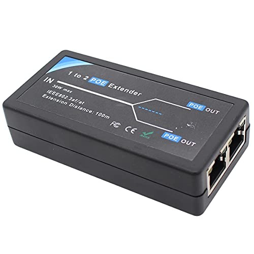 POE Extender 2 Port 1 In 2 Out 100M For Security Camera gallery