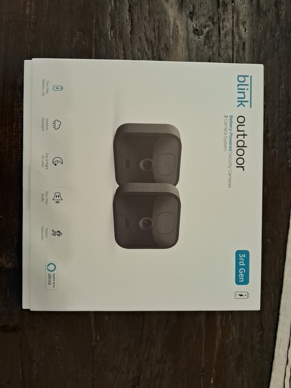 Blink Outdoor (3rd Generation) Security Camera – 2 Camera Kit