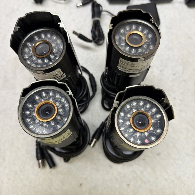 lot of 4 LOREX MC7571 12V DC 200mA Motion Sensor Security Camera Weatherproof gallery