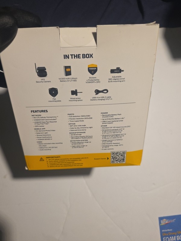 VOSKER VKX Solar Powered Dual Sim LTE Mobile Security Camera (1402) gallery