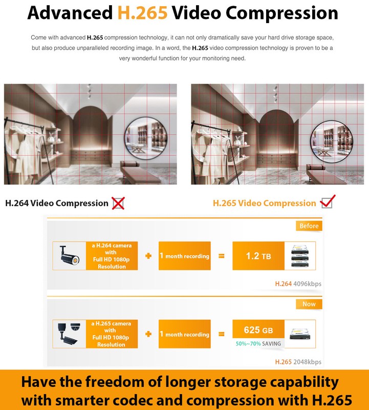 8 Channel NVR 4K 8MP Outdoor AI Face Recognition Bullet Security Camera System gallery