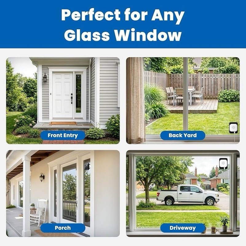 Indoor Window Camera Adjustable Mount, Easy to Install Window Bracket gallery