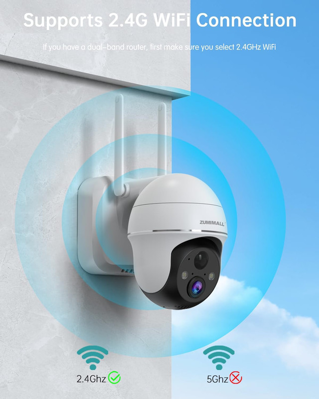 2K Security Cameras Wireless Outdoor, Battery Powered Cameras for Home Security gallery