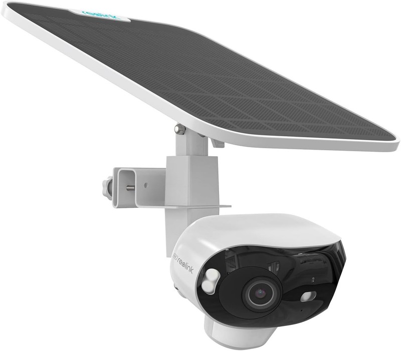 2-in-1 Gutter Bracket Mount for Reolink Argus 4 Pro Security Camera and Solar Pa