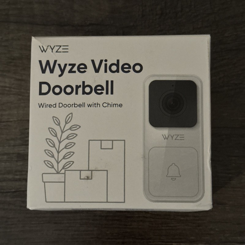 Wyze WVDB1WC1 Video Doorbell Wired with Chime