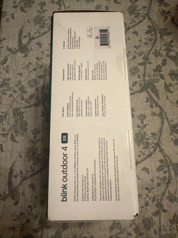 New Blink Outdoor 4 Sync Module XR HD Smart Security Wireless - 4 Camera System gallery